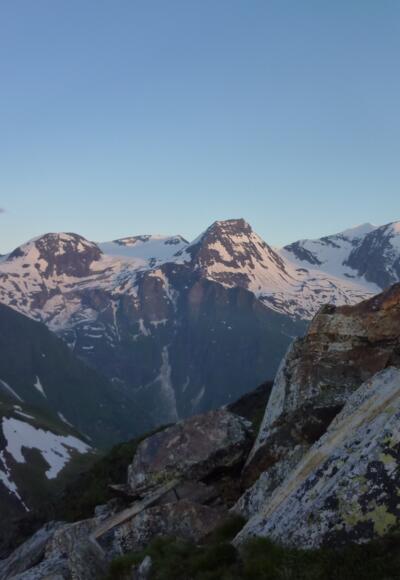 Start an einem frühen Julimorgen