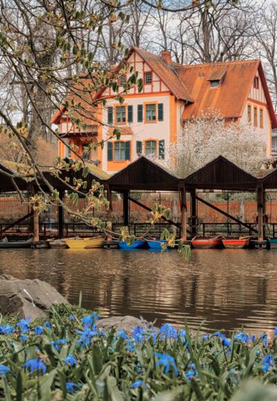 Röhrensee mit Bootsverleih