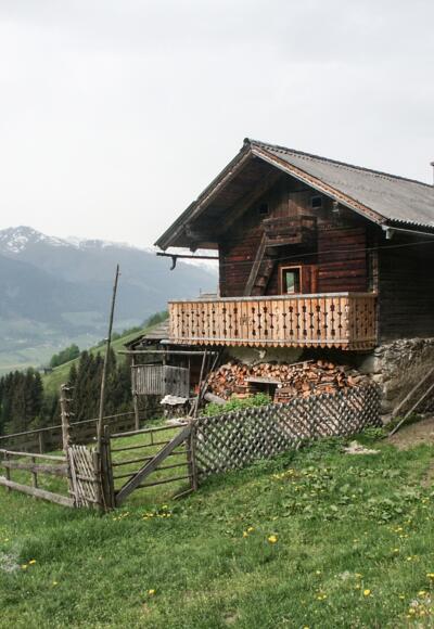 Traditionelle Gebäude in Friedensbachreith