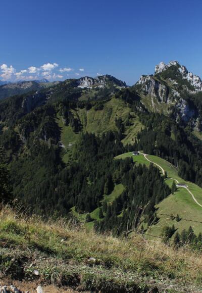 Blick zur Kampenwand