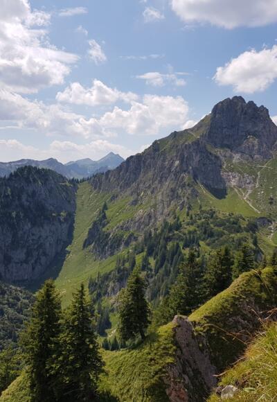 Enjoy beautiful mountain views