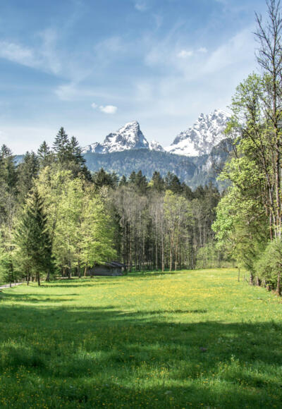 Der Königsseer Fußweg: An der Ache entlang zum Königssee