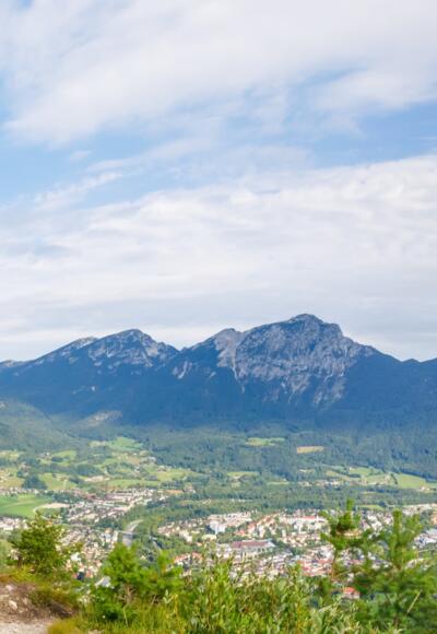 Auf den Hochstaufen im Berchtesgadener Land