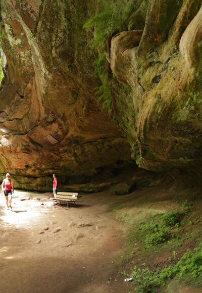 Wandern in der Schwarzachklamm