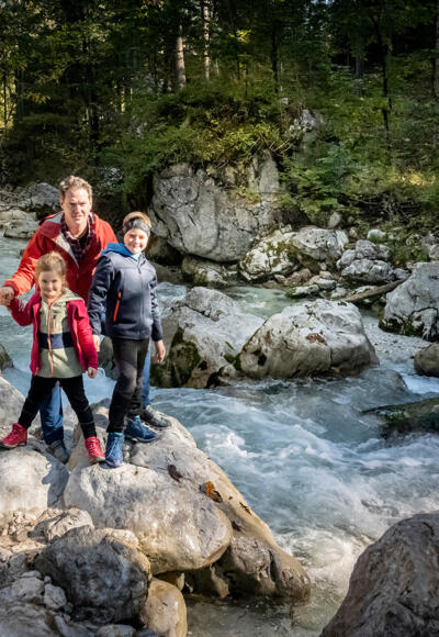 Mit der Familie im Zauberwald