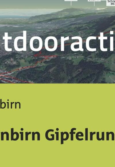 Trailrunning-Strecke in Dornbirn: Dornbirn Gipfelrunde