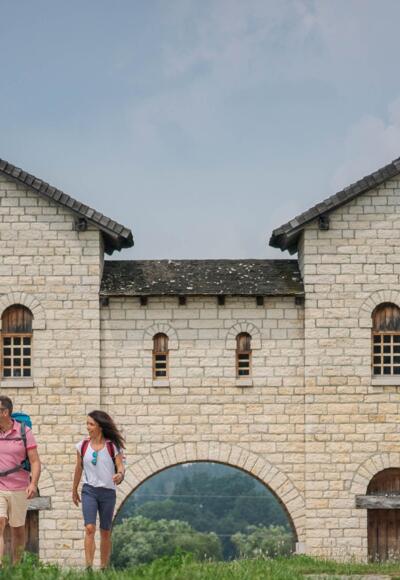 Kastell Biriciana in Weißenburg i.Bay. im Naturpark Altmühltal