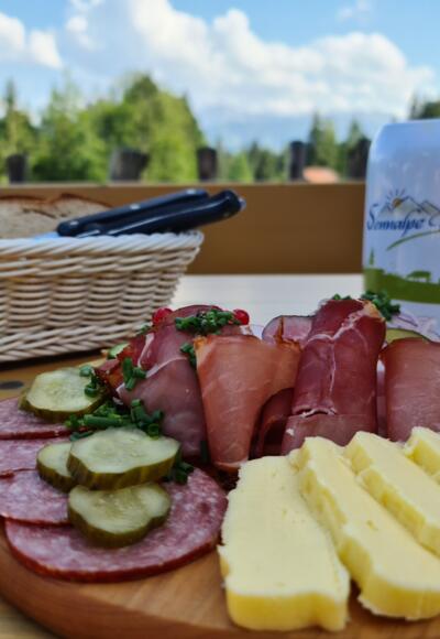 Brotzeit Sennalpe Derb
