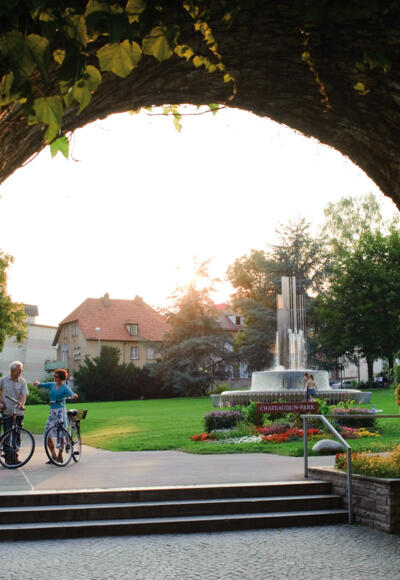 Unterwegs in Schweinfurt im Fränkischen Weinland