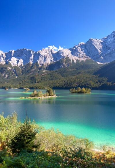 Eibsee mit Zugspitze