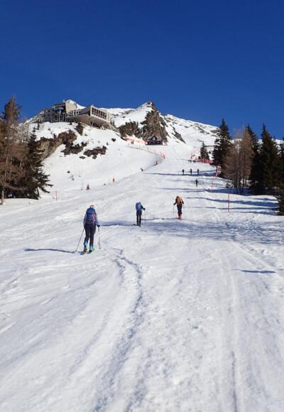 Unterhalb der Mittelstation