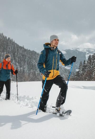 Scheffau_Kaiseralm_Schneeschuhrunde_Wilder Kaiser