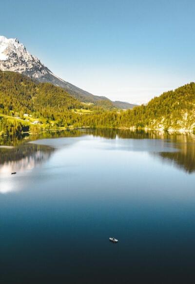 Scheffau_Hintersteiner See_Frühling_Wilder Kaiser