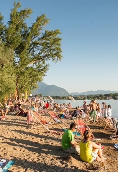 Beachbar im Strandbad Feldwies