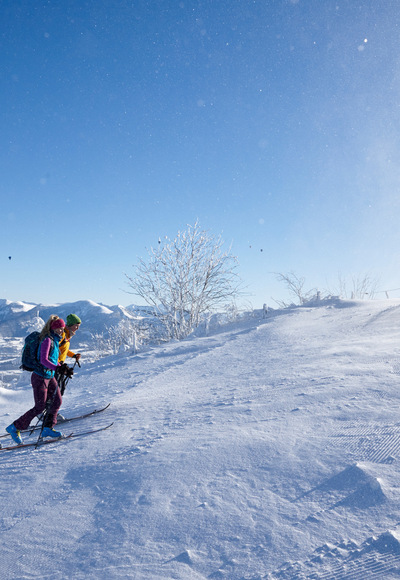 Skitour aufs Rossfeld