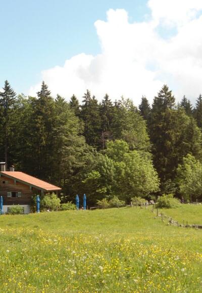 Frasdorfer Hütte im Sommer
