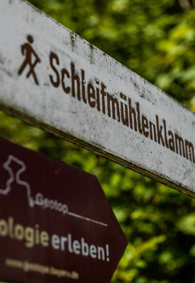 Zur Schleifmühklamm