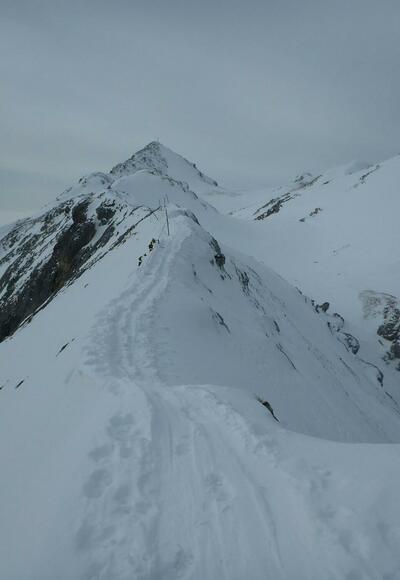 Hochplatte - Vorgipfel, 26.2.2017