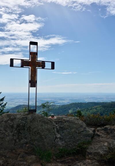 Klausensteingipfel mit Fernsicht nach Südwesten