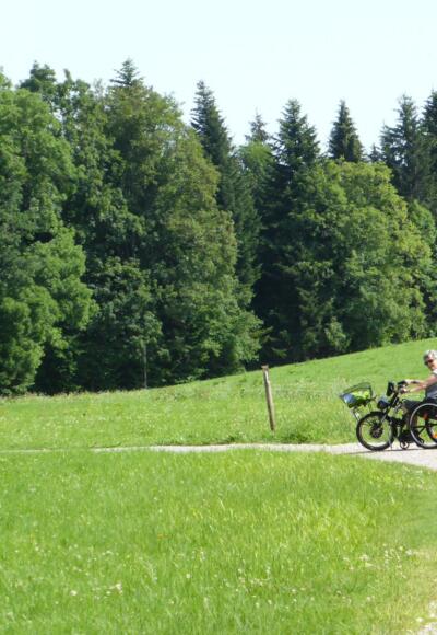 Am Höhenweg kurz vor Holz