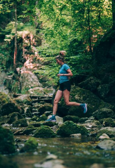 durch den Tobel zum Abkühlen