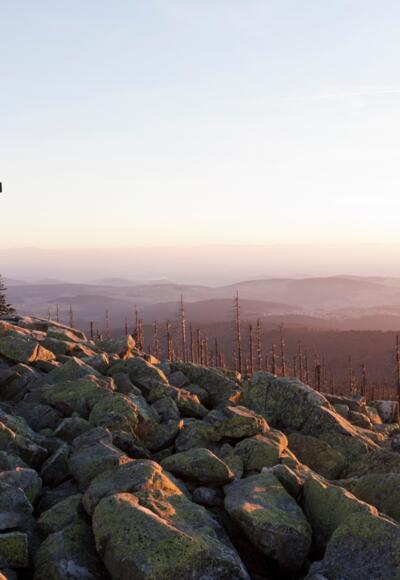 Wanderung auf den Lusen im Bayerischen Wald