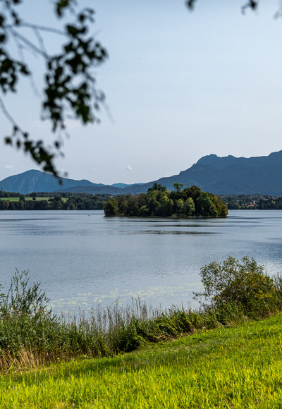 Staffelsee mit Insel