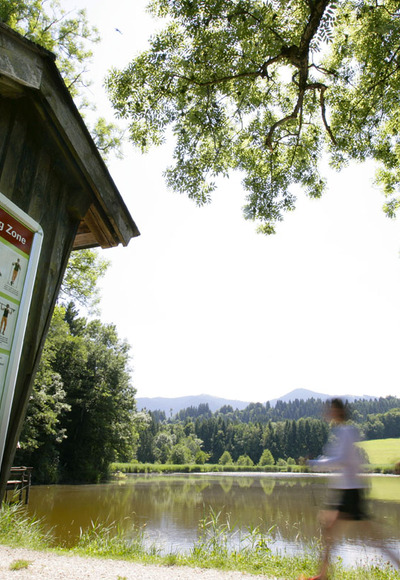 Nordic Walking Rantscher-Weiher-Trail - am Soier See