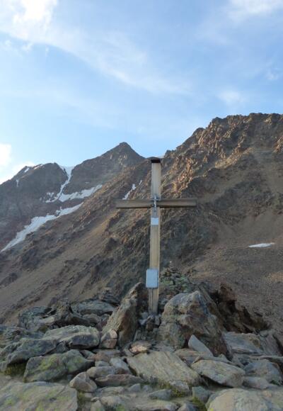 Am Ziel auf 3140 m.