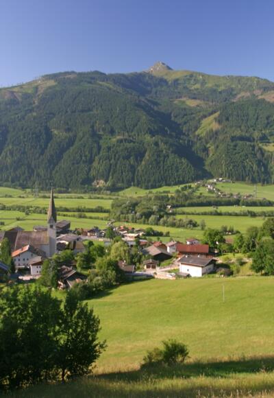 Blick über Stuhlfelden in Richtung Kälberrain