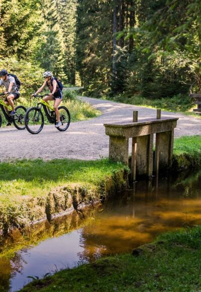 Schwemmkanal Radroute