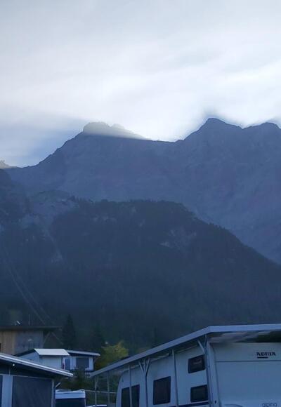 Blick vom Campingplatz