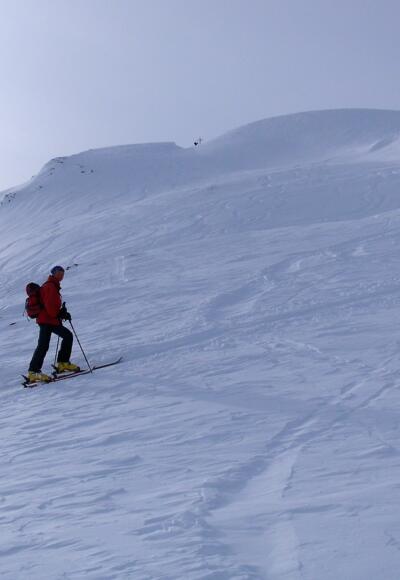 Gipfelhang aus der Gruberlenke