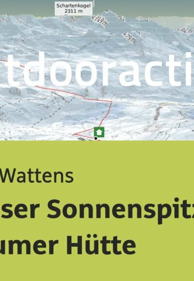 Skitour in Hall-Wattens: Mölser Sonnenspitze von Lizumer Hütte