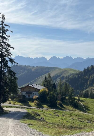 Ausblick von der Priener Hütte