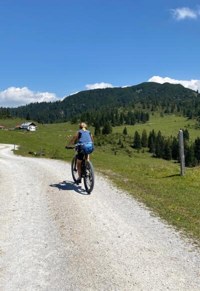 Die Heisenalm ist erreicht.
