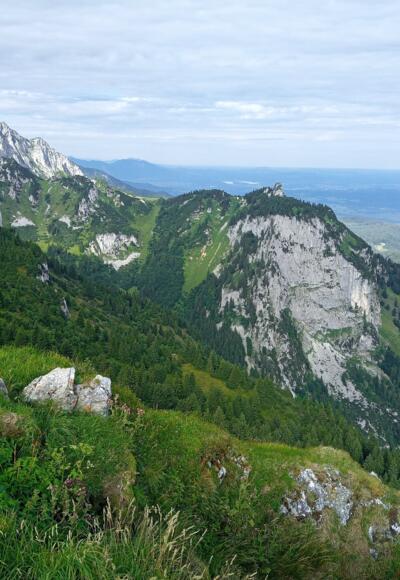 Die Benediktenwand, Königin der Voralpen zwischen Loisach und Isar, mit Hennenkopf und Probstenwand