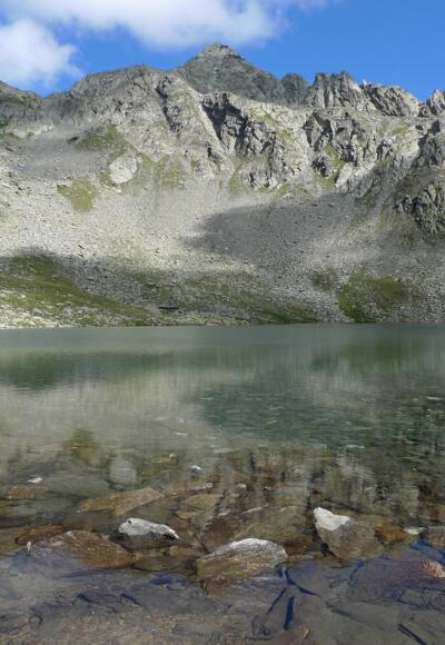 Die Seespitze, im Vordergrund der Oberseitsee