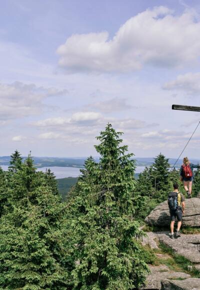 Böhmerwald Wandern Bärenstein Aussicht