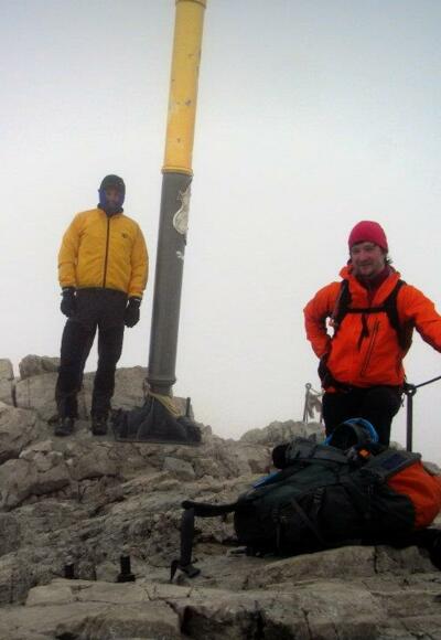 Zugspitzgipfel (2.962 m) (08.08.2012)