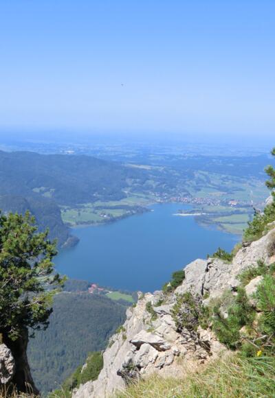 Blick zum Kochelsee
