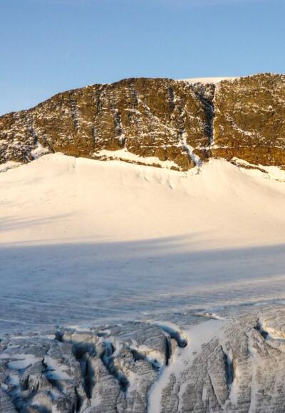 Die Sonklarspitze im Morgenlicht
