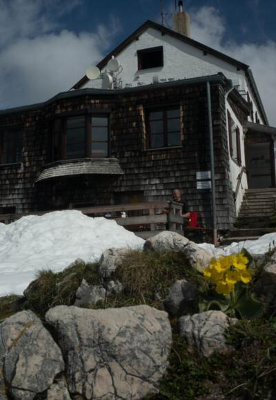 Stöhrhaus im Frühjahr