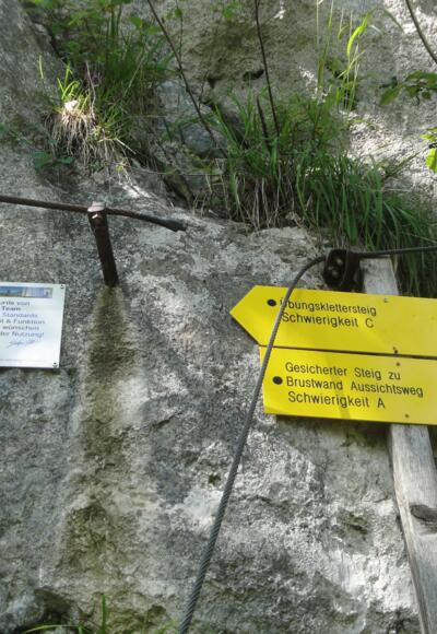 Beim Einstieg