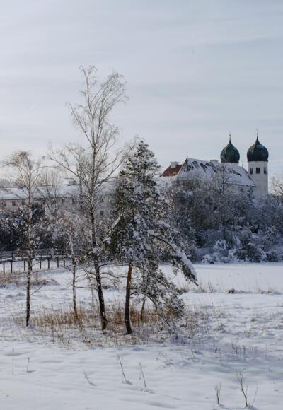 Kloster Seeon im Winter