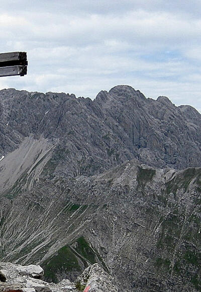 Spitzkofel von der Weittalspitze