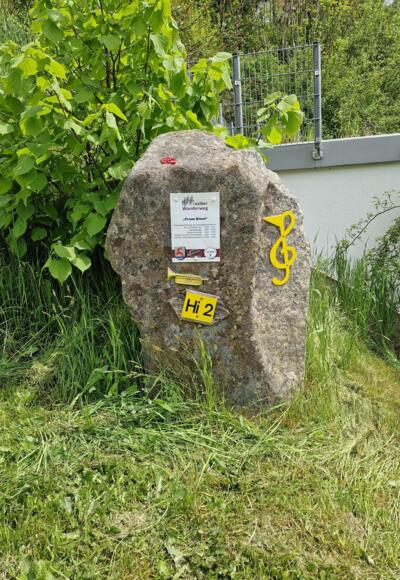 Erste Station des Musikerweges