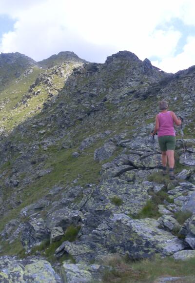 am Kamm zur Falterspitze
