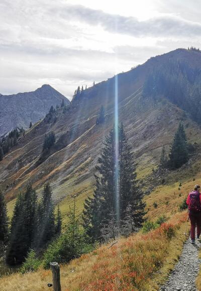 am Weg zum Schnippenkopf