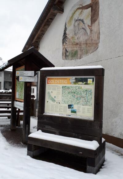 Goldsteiginfotafel in Zenting